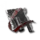 Zerschmetterte Axtklinge