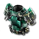 Schwere Schwertkämpfer-Rüstung