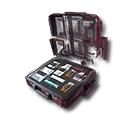 Beschädigter Erste-Hilfe-Kasten