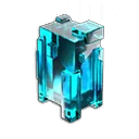 Unkaputtbares Kristallfragment