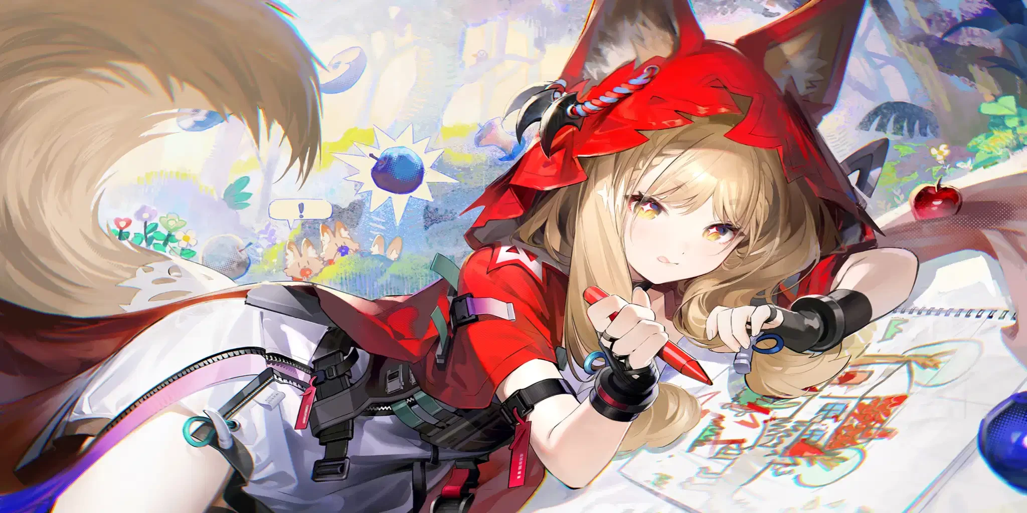 Un monde à la pointe du pinceau