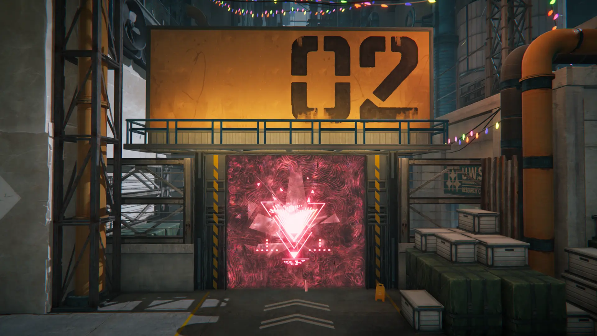 異なるエリアの撹乱値